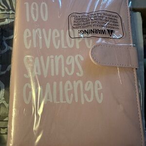 Source Unknown Pink Savings Organizer